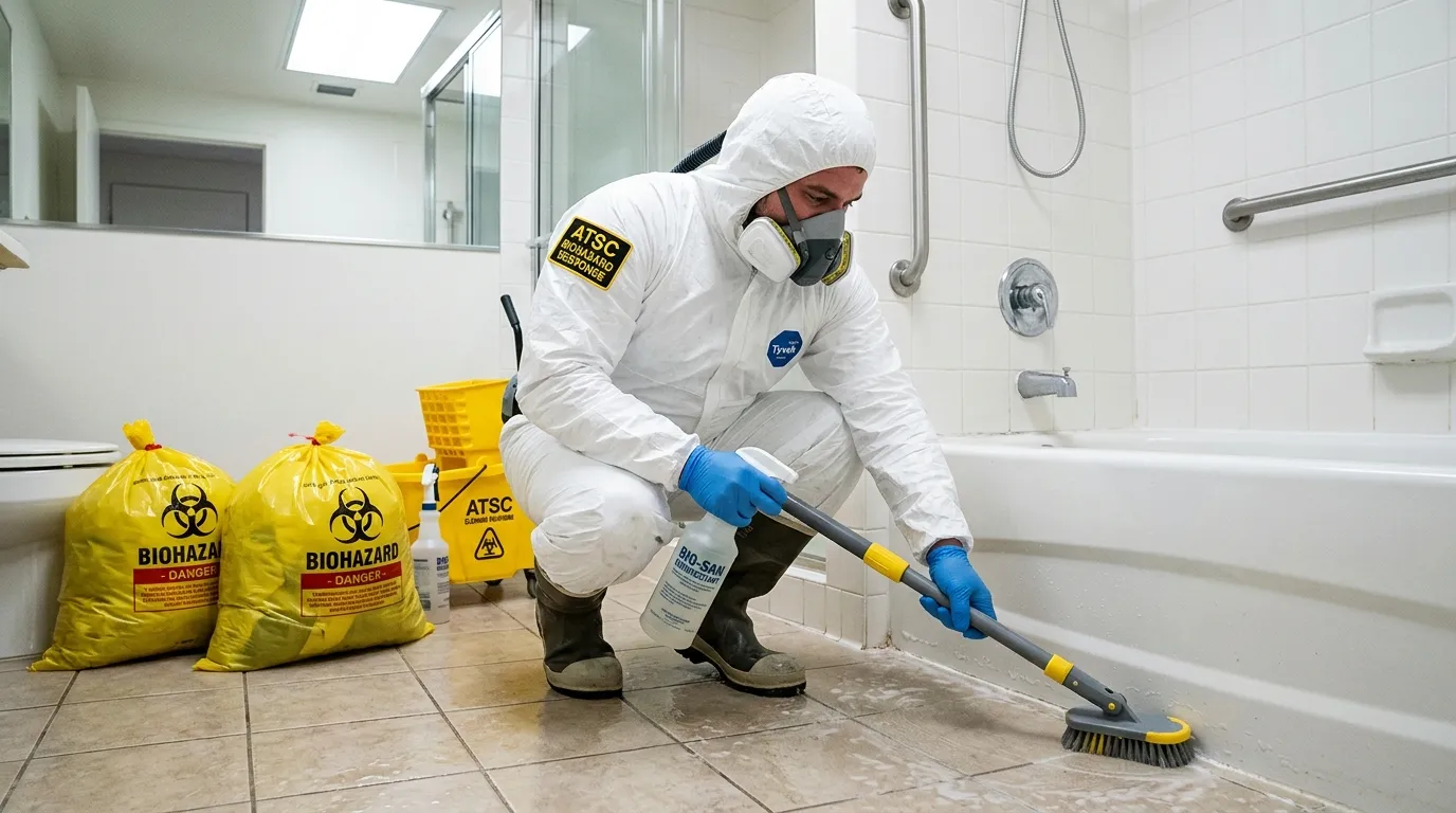 Decontamination equipment deployed for Blood Cleanup in Champlin